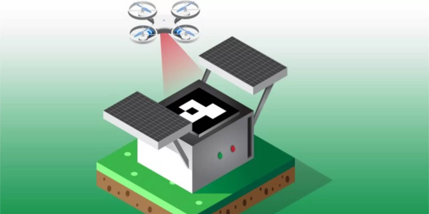 AR tags allow DJI drones to autonomously land precisely