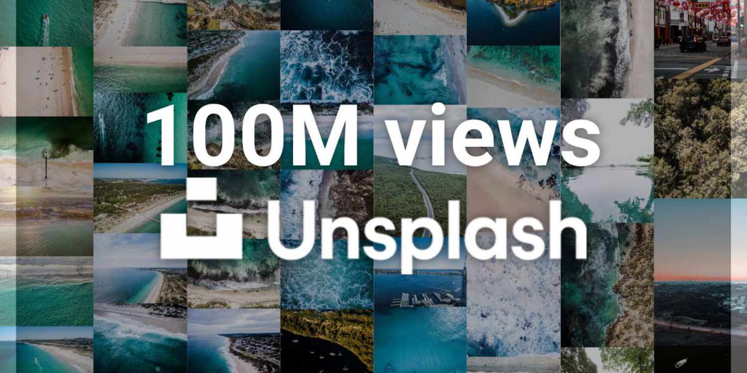 100M views on Unsplash – The end of dronenr (for now)