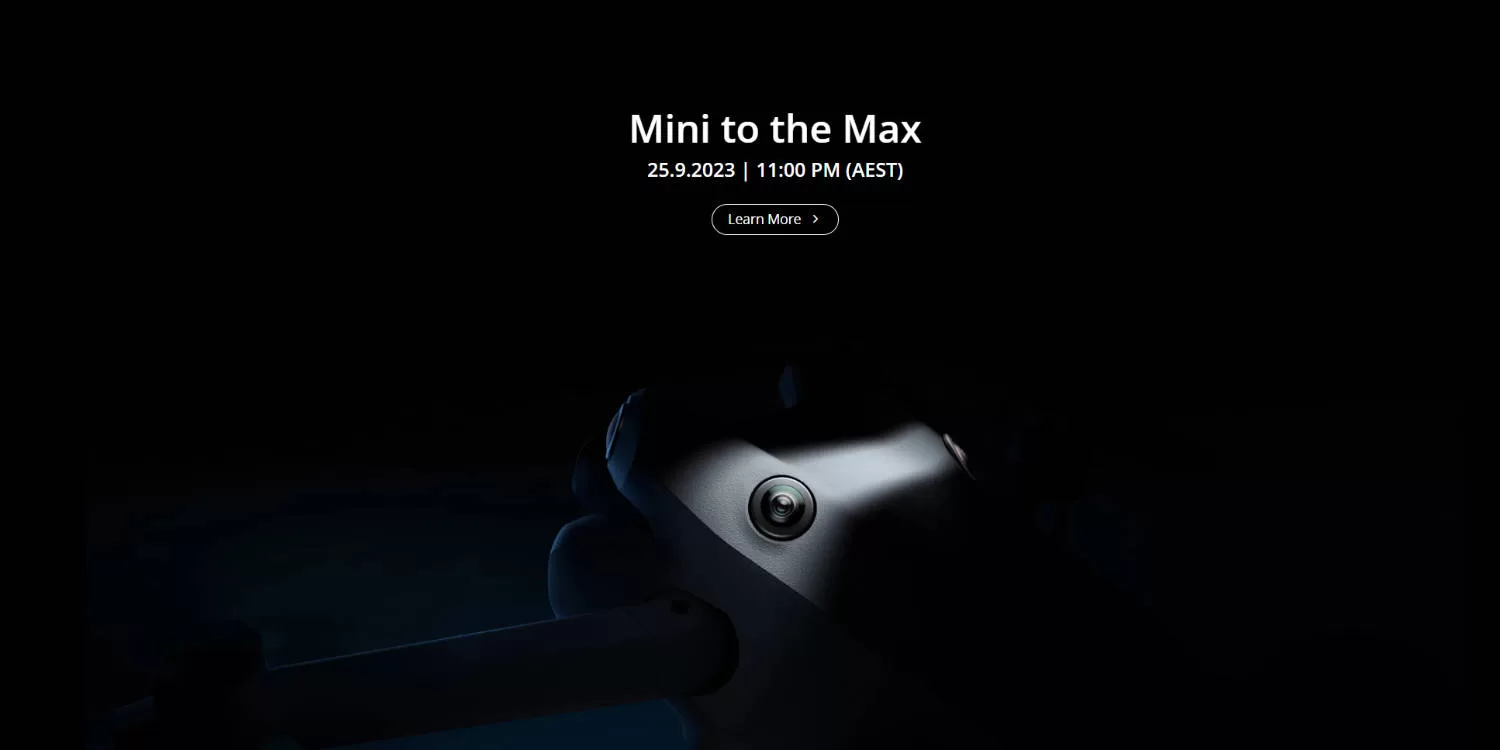 Mini to the Max event, DJI Mini 4 Pro release 25th September