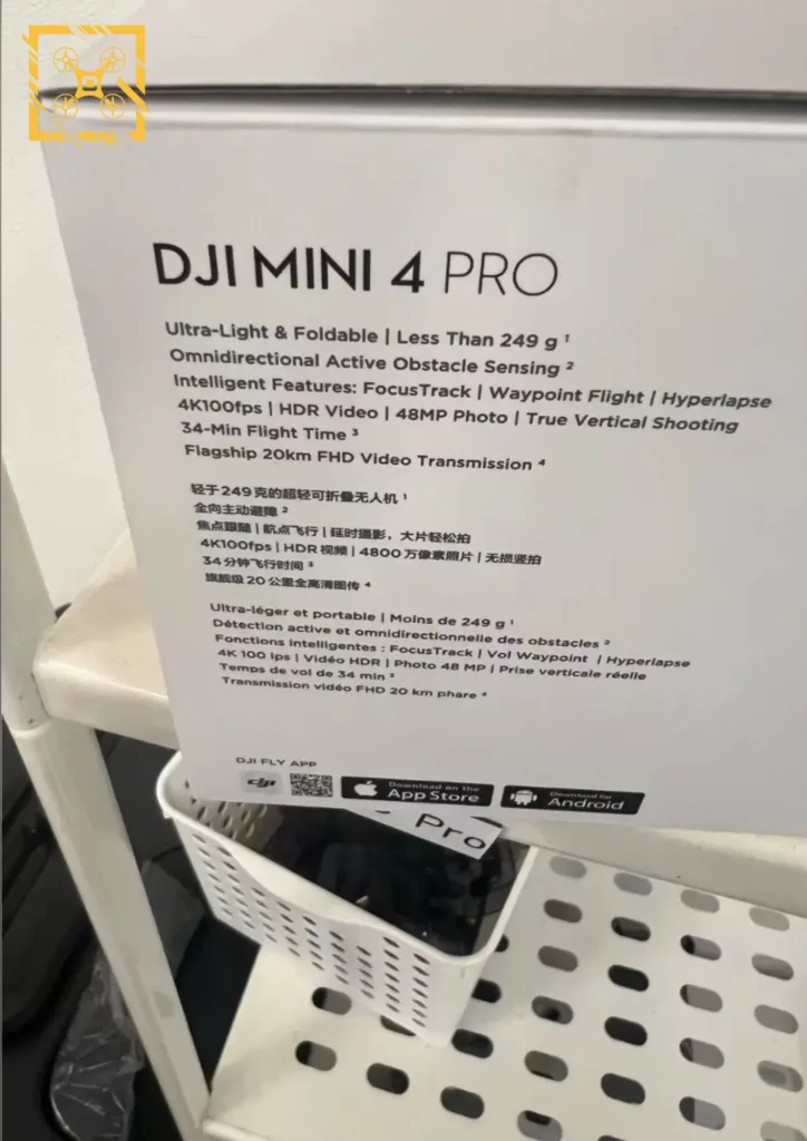 Mini 4 Pro box specs