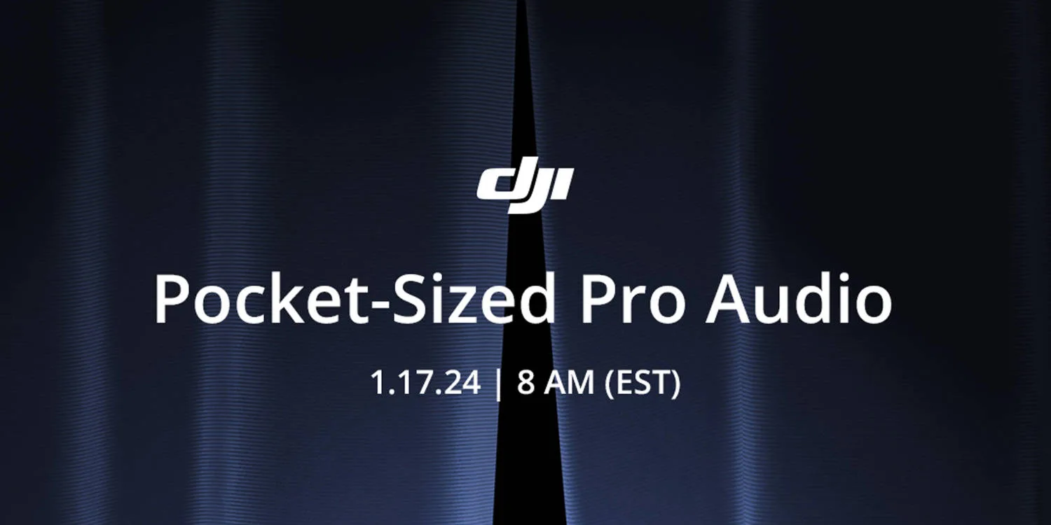 DJI Pocket Sized Pro Audio Mic 2 event